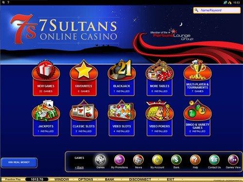 7 sultans casino accueil