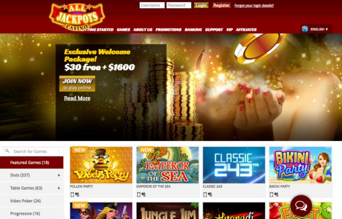 all jackpots casino accueil