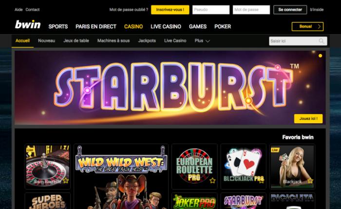 bwin casino accueil