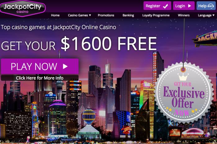 jackpot city casino accueil